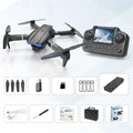 Drone E99 PRO 8K Double Caméra – Écran Télécommande, GPS, Brushless, Garde-Hélices & 12 Min de Vol – CLEVI Paris
