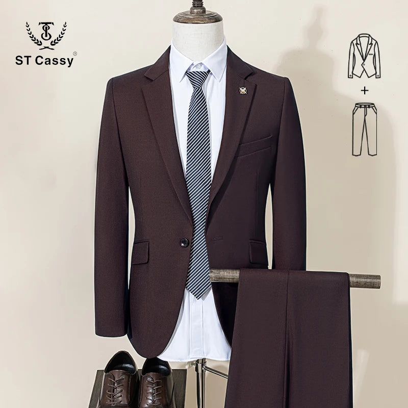Costume homme 2 pièces pour bureau – CLEVI Paris
