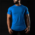 T-Shirt Sport Homme YOUONGWEAR – Coton Stretch, Muscle Fit, Séchage Rapide, Grande Taille