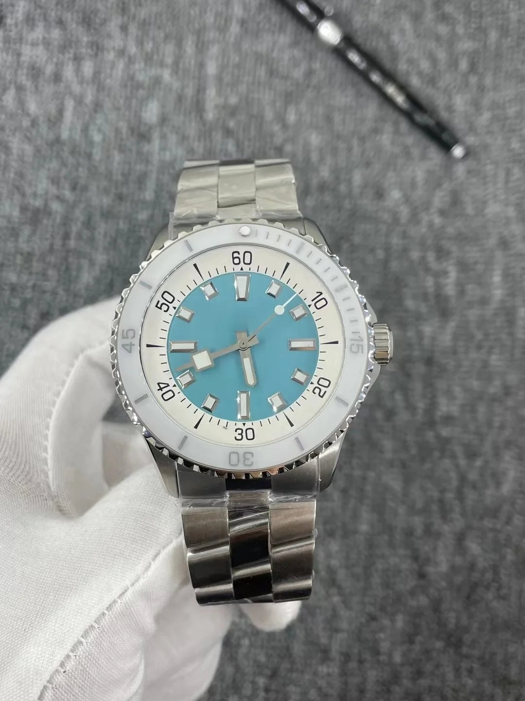 Montre automatique 2100 à bracelet acier – CLEVI Paris