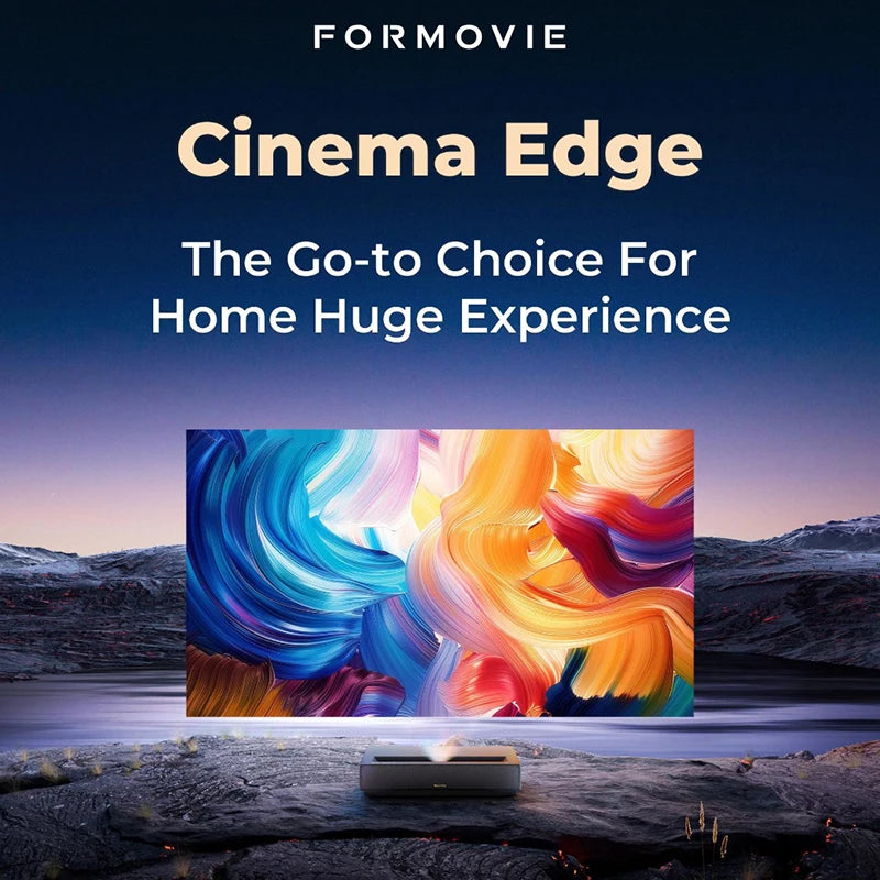 Formovie Theater Projecteur Laser Ultra-Courte Focale 4K Google TV 1800 ISO DLP 2560x1440 Son Dolby Atmos – CLEVI Paris