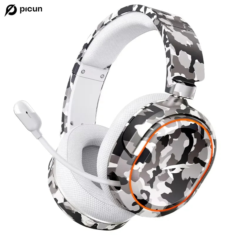 Casque Gaming Picun G2 Sans Fil 2.4GHz Bluetooth 7.1 Surround ENC – CLEVI Paris