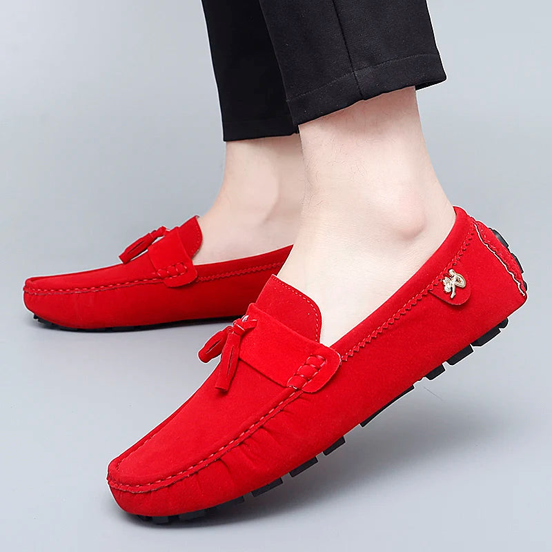 Mocassins Homme à Glands Style Britannique Slip-On | 4 Coloris, Tailles 36-48 – CLEVI Paris