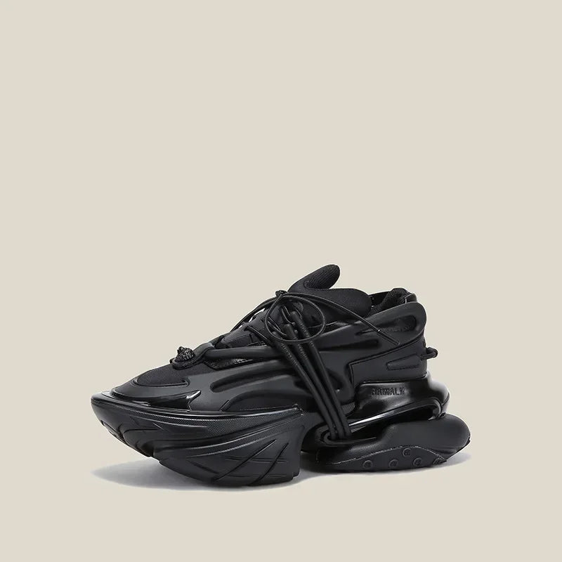Sneakers Respirantes Chunky Unisexe Semelle Caoutchouc – CLEVI Paris