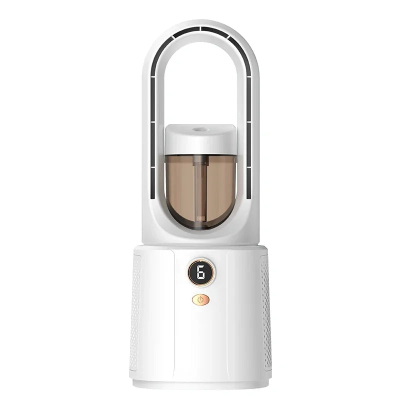 Ventilateur de bureau USB-C avec veilleuse – CLEVI Paris