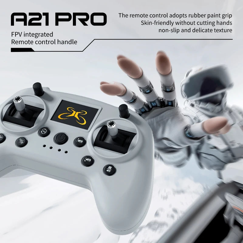 Drone FPV A21 Pro – Brushless 4K/8K WiFi Hovering Optique Caméra 180° Écran Télécommande 15-18 Min Vol – CLEVI Paris