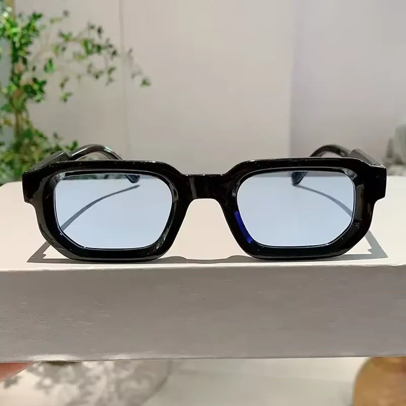 Lunettes de Soleil Rétro Rectangle UV400 – Style Vintage Mixte