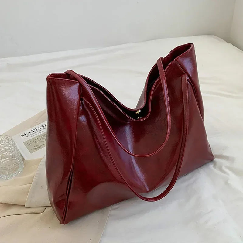 Sac Cabas Femme Cuir PU Grande Capacité — CLEVI Paris