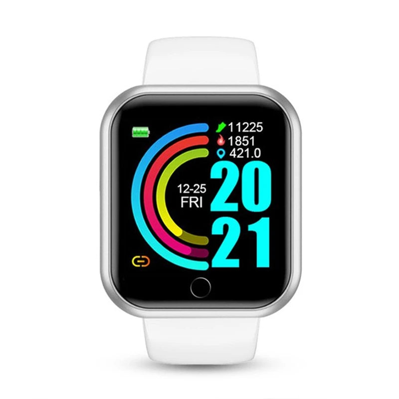 Smartwatch Connectée Sport Bracelet Silicone — CLEVI Paris