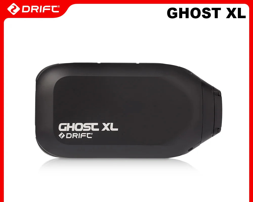 Drift Innovation Ghost XL – Caméra d'Action 1080P IPX7 Objectif Rotatif 140° Batterie 3000mAh 7-9h WiFi Dashcam – CLEVI Paris