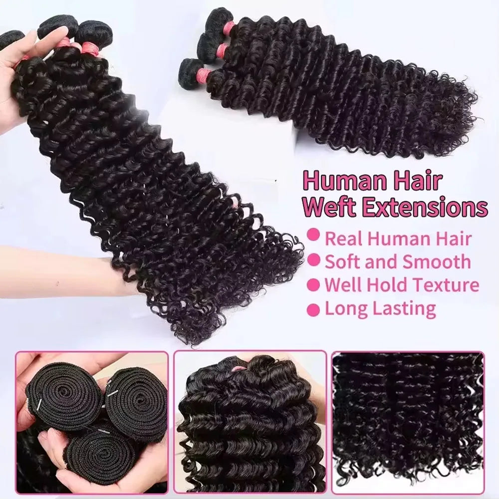 Extensions Deep Wave Remy Hair Brésilien – CLEVI Paris