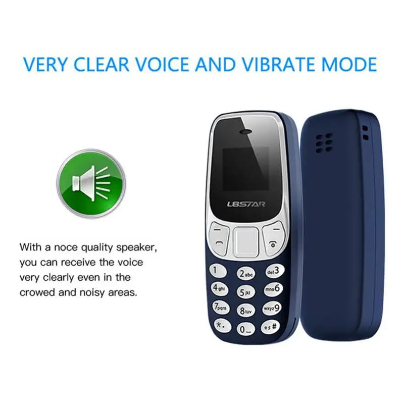 L8star BM10 Mini Téléphone Portable Double SIM – Bluetooth MP3 FM Débloqué