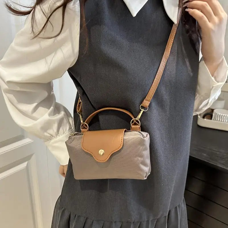 Mini Sac Baguette Femme Tissu Oxford Léger Résistant à l'Eau 4 Coloris – CLEVI Paris