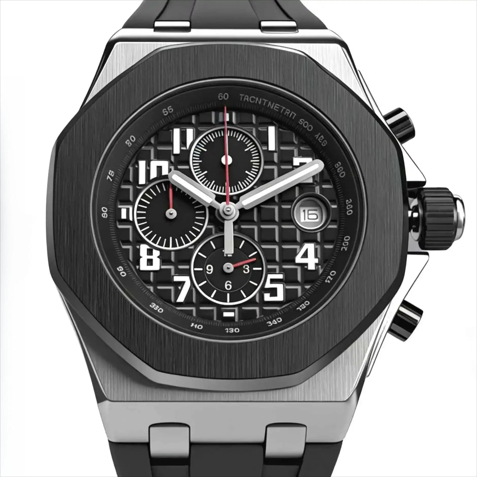 Montre Homme Automatique Acier 904L 42mm Bracelet Acier Verre Minéral 3 ATM Luxe Artisanal 12 Coloris – CLEVI Paris