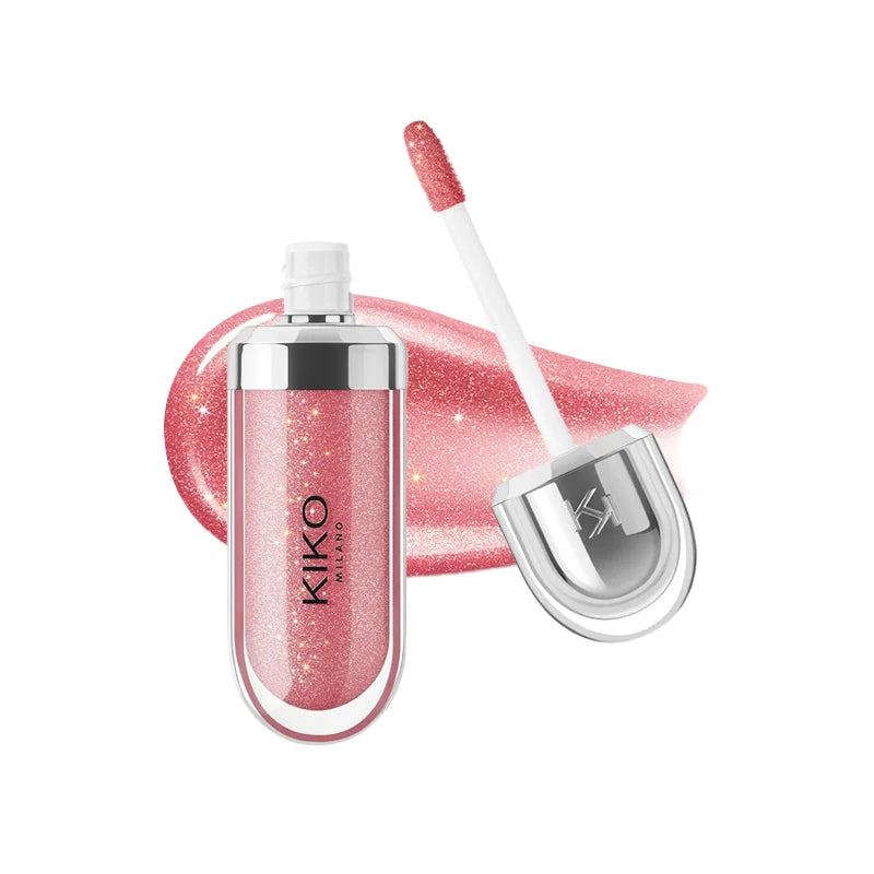 Gloss Lèvres KIKO 3D Mirror – Brillant Waterproof, Longue Tenue, 23 Teintes