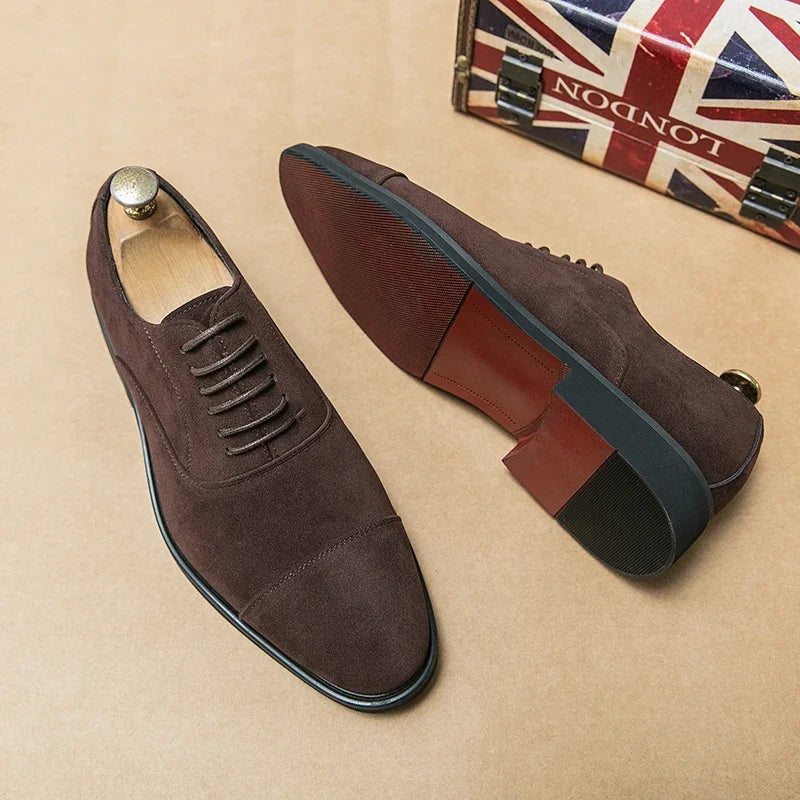 Chaussures Oxford Homme Élégantes – Lacets, Semelle Caoutchouc – CLEVI Paris