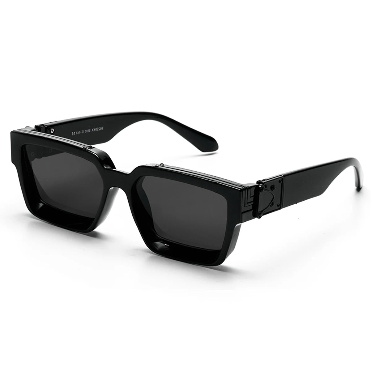 Lunettes de Soleil Carrées Style Millionnaire Rétro Homme – Monture Polycarbonate UV400 Catégorie 3 – CLEVI Paris