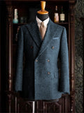 Blazer homme double boutonnage à chevrons – CLEVI Paris