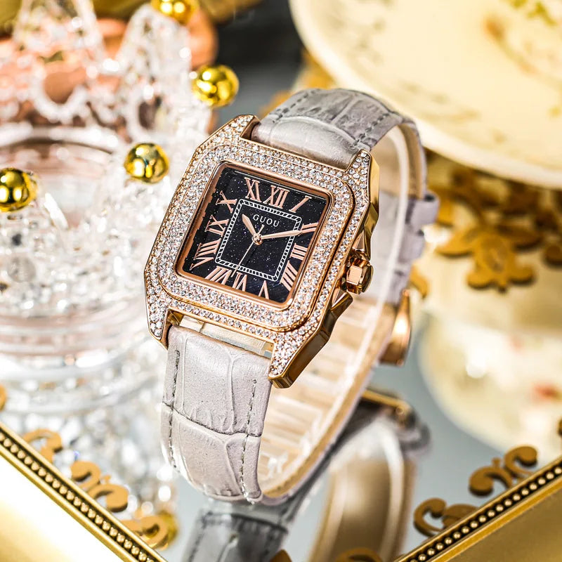 Montre Femme Élégante Grand Cadran Quartz – CLEVI Paris