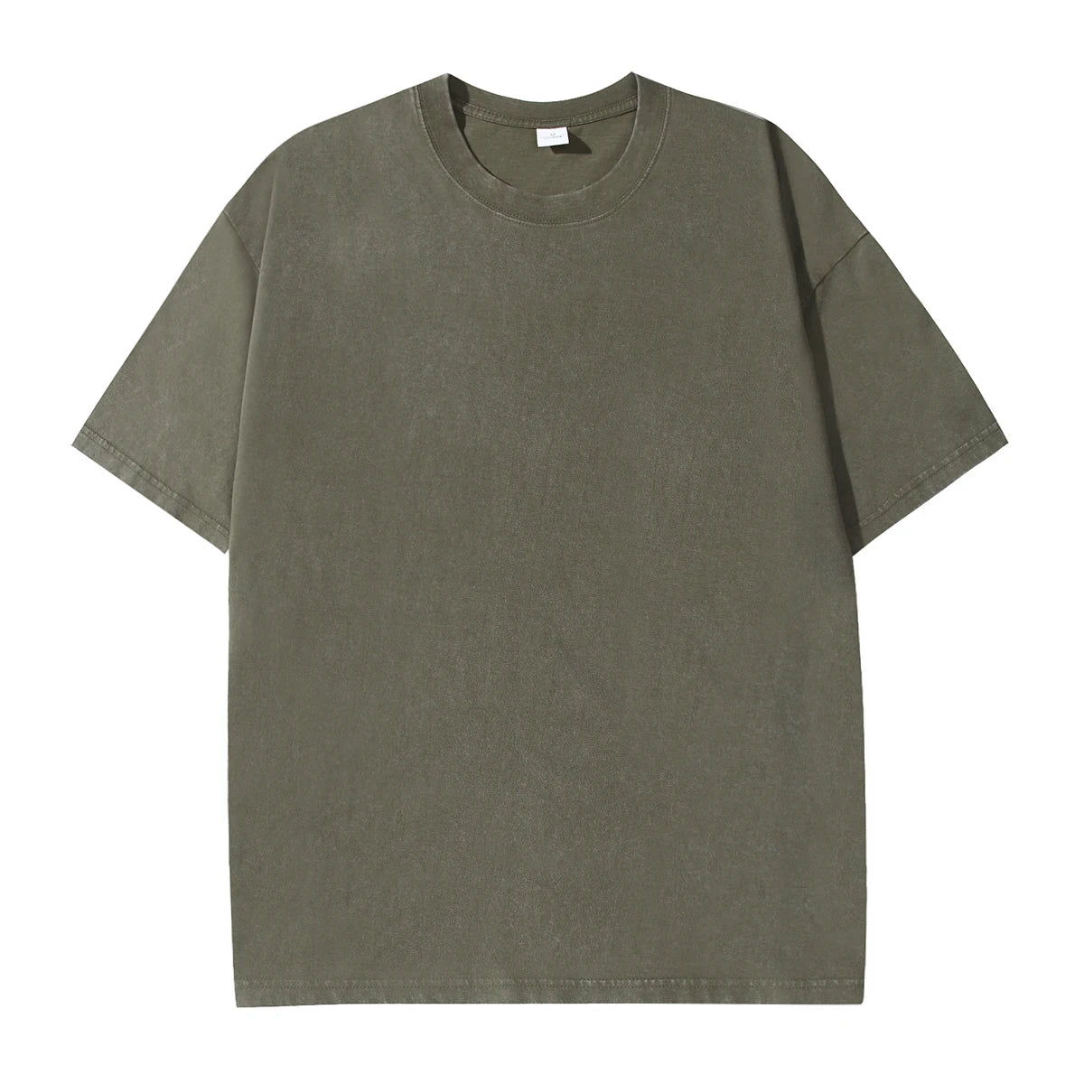 T‑shirt Homme Été 100% Coton – Style Rétro & Épaules Tombantes – CLEVI Paris