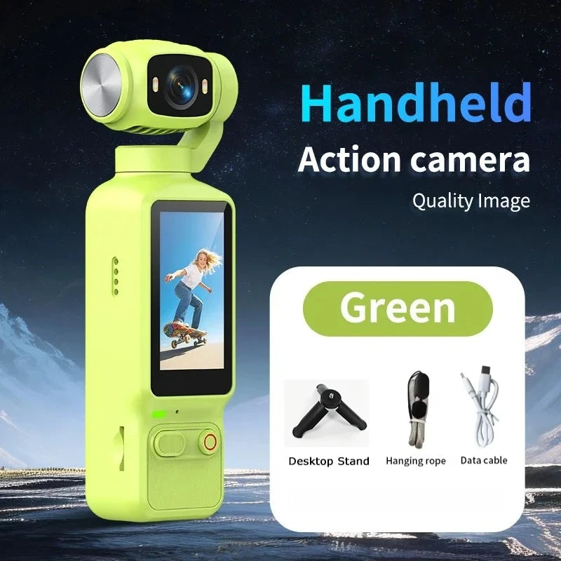 Caméra Action 4K ONEVAN – Rotation 180°, 19MP, WiFi, Écran 1,8", Batterie 1800mAh, Idéale Vlog & Réseaux Sociaux