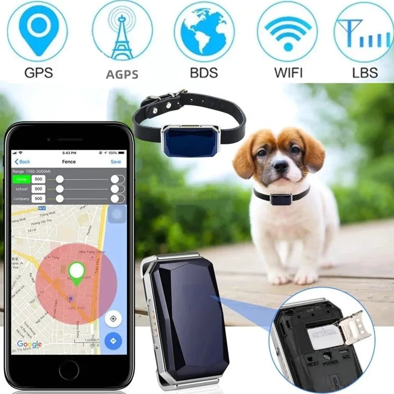 Traceur GPS Animaux DUTRIEUX G12 IP67 Chien Chat Collier Intelligent – CLEVI Paris