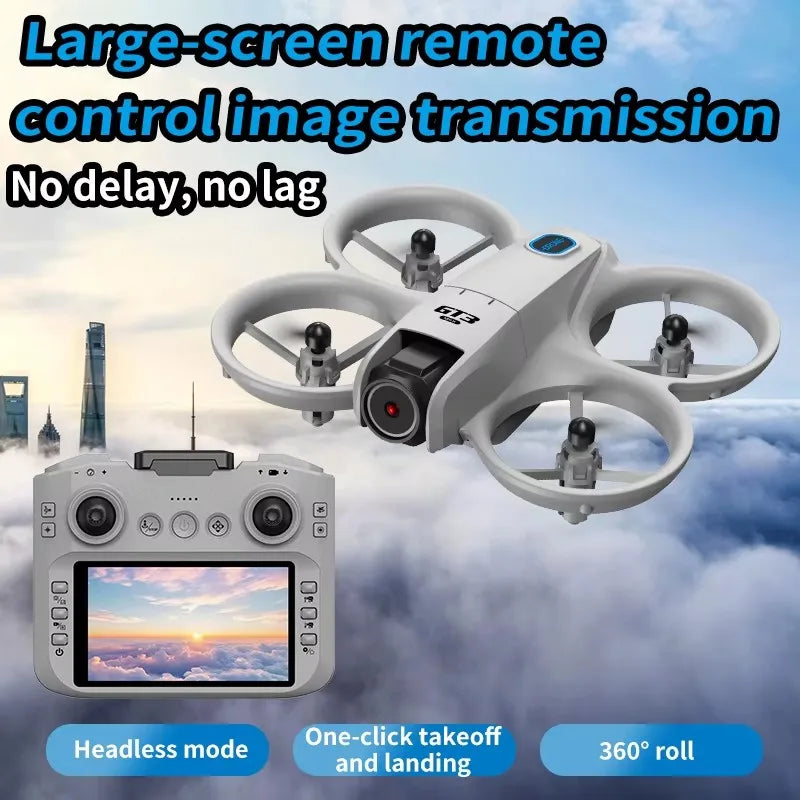 Drone GT3 MAX Double Caméra 6K/8K GPS WiFi FPV – Objectif 180° Évitement Obstacles Retour Auto 20 Min – CLEVI Paris