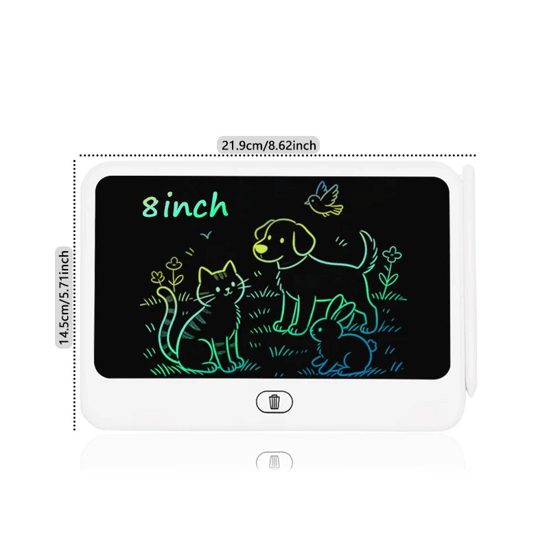 Tablette LCD Dessin Enfant – Ardoise Numérique Portable 8"/11"/13"/16" – Jouet Éducatif