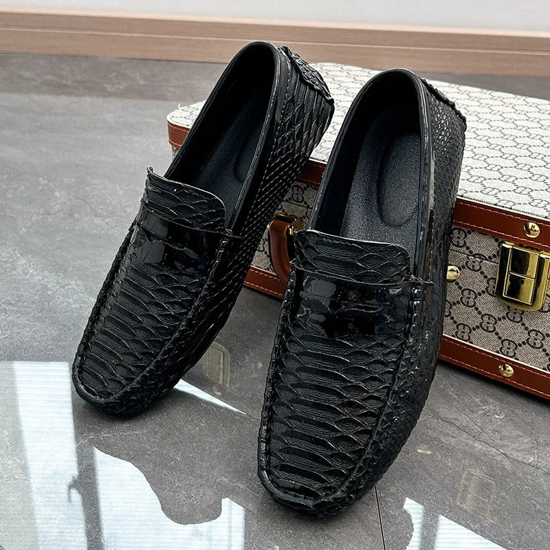 Mocassins Homme Daim Style Italien Coloré Slip-On | 5 Coloris, Tailles 38-48 – CLEVI Paris