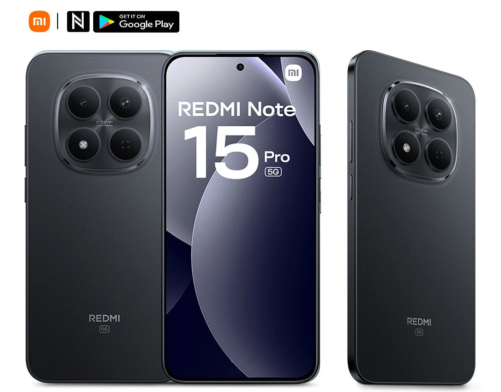 Smartphone Redmi Note 15 Pro 5G AMOLED – CLEVI Paris