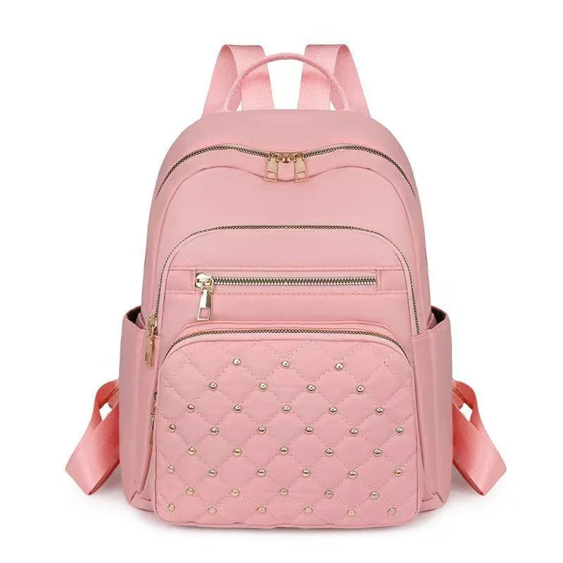 Sac à Dos Nylon Grande Capacité Femme Casual — CLEVI Paris