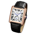 Montre Automatique Homme Rigas – Carrée Acier 316L Mouvement Seagull Verre Saphir 50m – CLEVI Paris