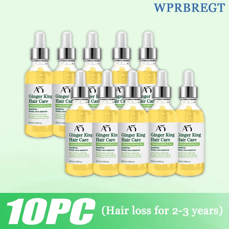 Essence Capillaire Ginger King Hair Care | Huile de Gingembre | Soin Cuir Chevelu & Anti-Chute | Unisexe – CLEVI Paris