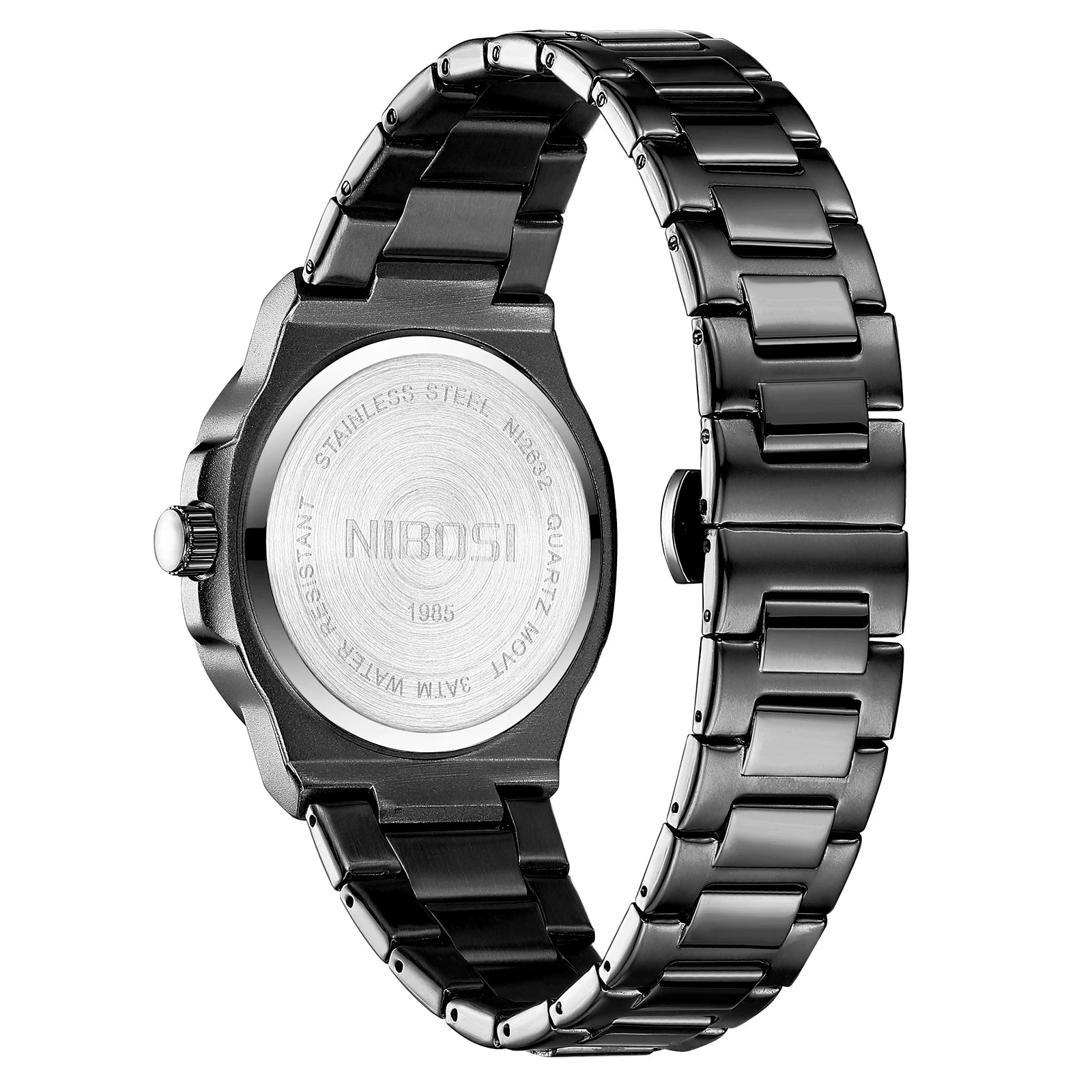Montre Homme Quartz Militaire | Acier Inoxydable Date Automatique – CLEVI Paris