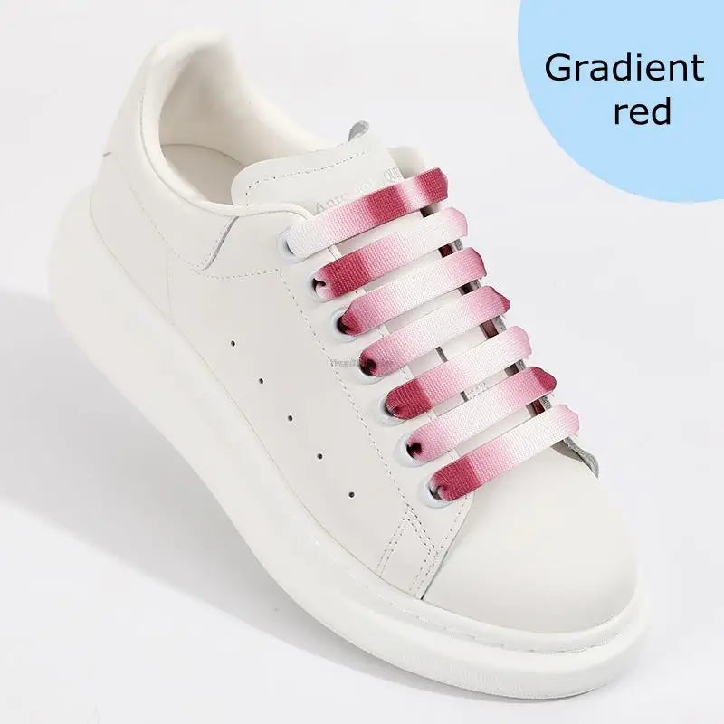 Lacets plats colorés pour baskets – CLEVI Paris