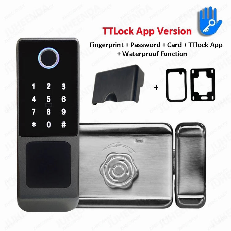 Serrure Extérieure Connectée ZhdCookey G23 Empreinte Digitale IP66 Tuya WiFi – CLEVI Paris