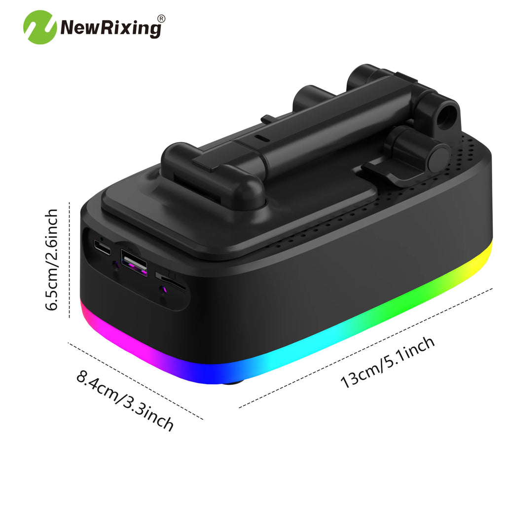 NewRixing HYS-202D Enceinte Bluetooth 6W avec Support Téléphone – CLEVI Paris