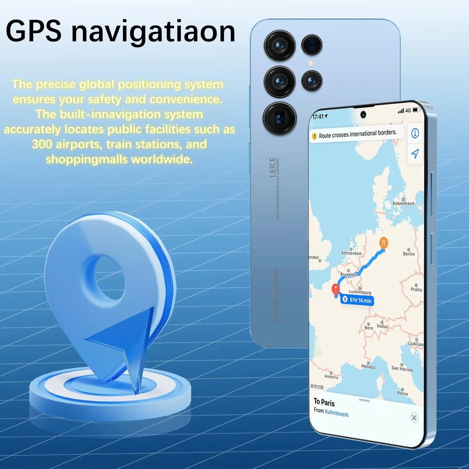 Smartphone SURGAZE XS24 Ultra 6,6" – 4G, Android, Double SIM, 48MP, 5000mAh – CLEVI Paris