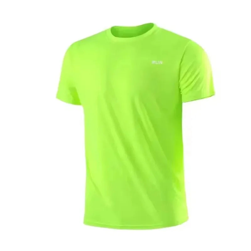 T-Shirt Sport Homme Séchage Rapide Running Fitness Manches Courtes – CLEVI Paris