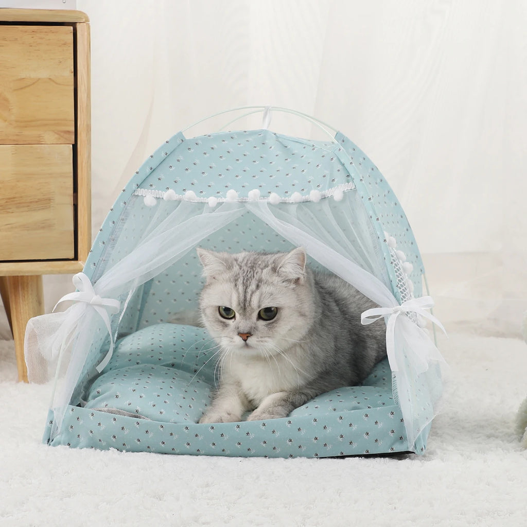Tente douillette pour chat et chien – CLEVI Paris
