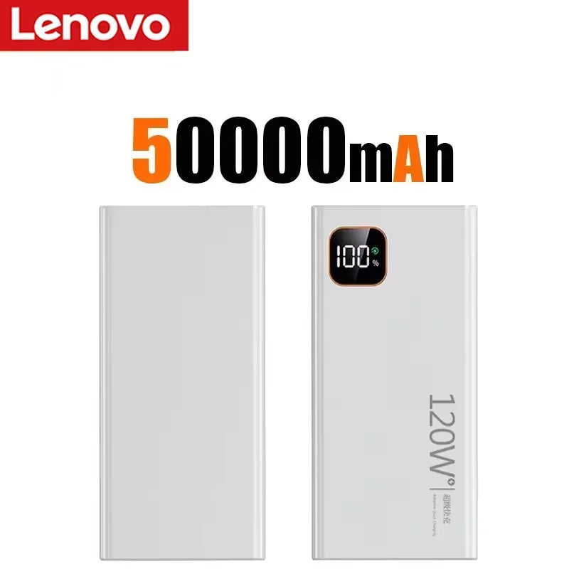 Batterie Externe Lenovo 120W Solaire 50000-200000mAh – CLEVI Paris