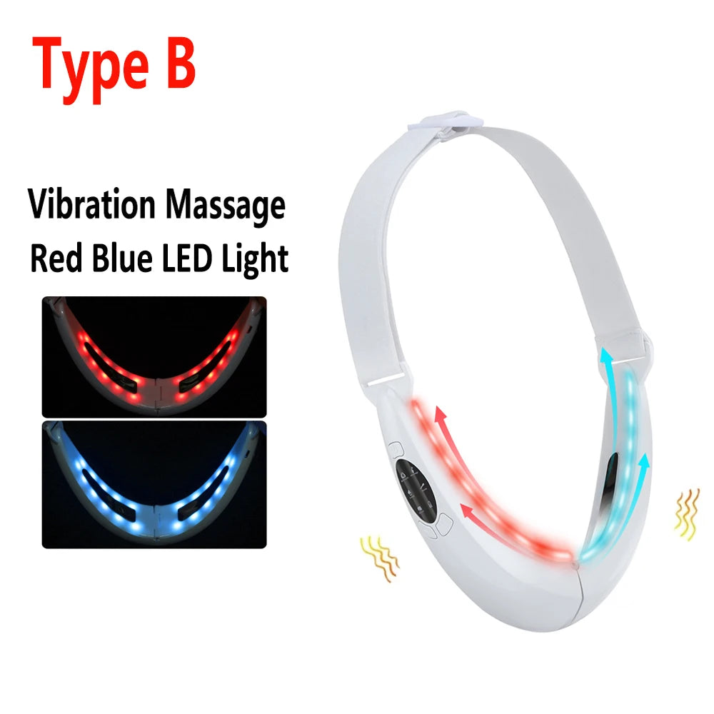 Appareil Lifting Visage EMS V-Face | 6 Modes, 8 Niveaux & Double Menton