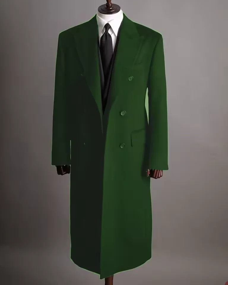 Blazer homme long double boutonnage – CLEVI Paris