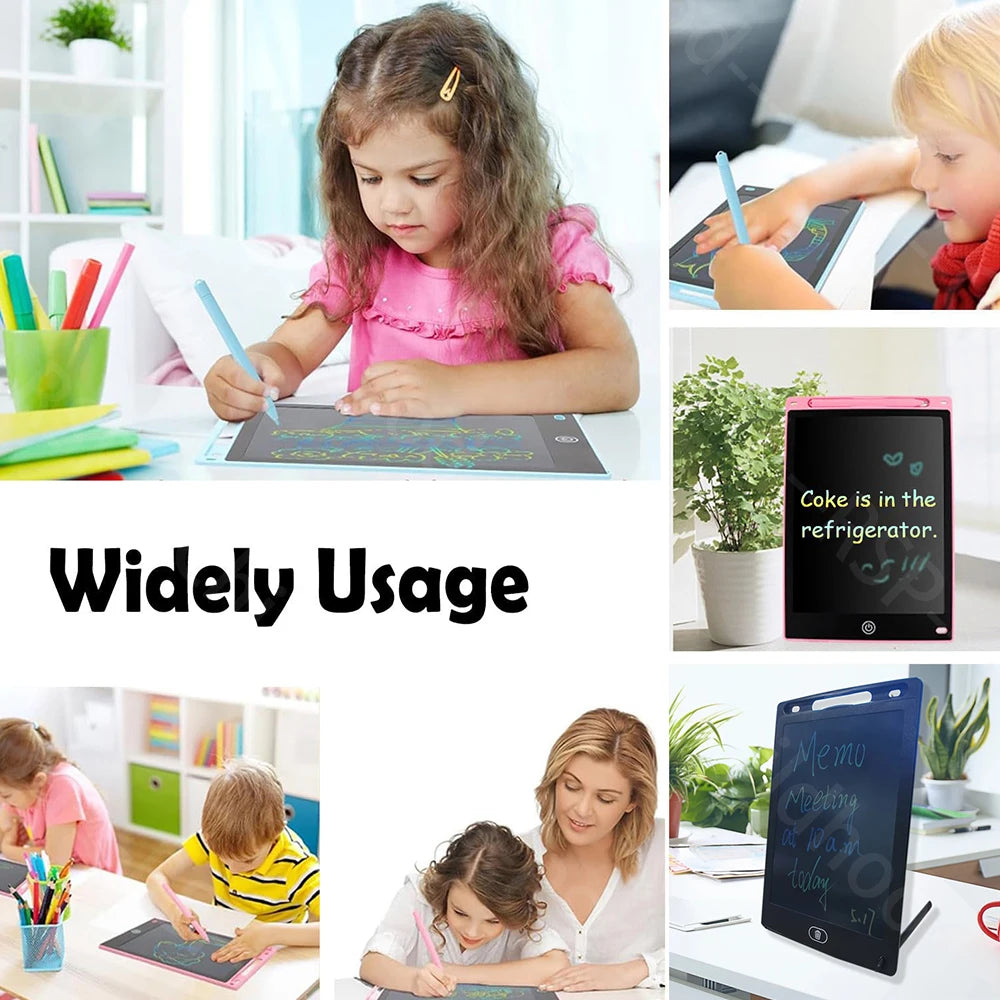 Ardoise LCD Enfant RSP – Tablette Écriture & Dessin 6,5" à 16" – Cadeau Éducatif Dès 3 Ans