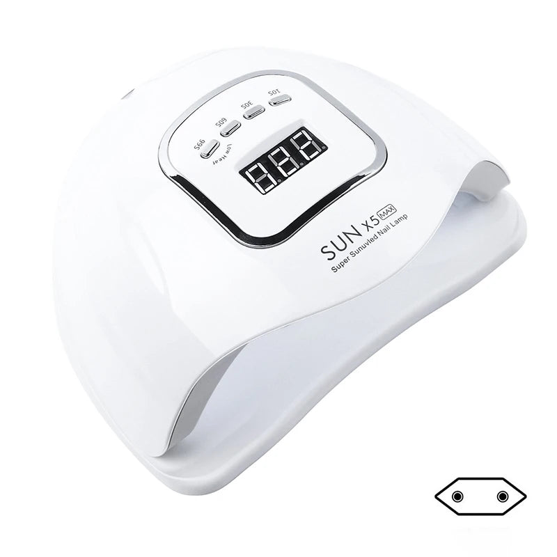 Lampe UV LED 150W SUN X5 Max — 45 LEDs, Séchage Rapide Gel, Batterie Rechargeable | CLEVI Paris