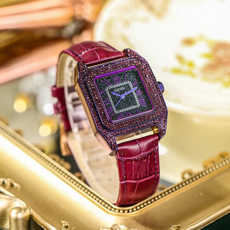 Montre Femme Élégante Grand Cadran Quartz – CLEVI Paris