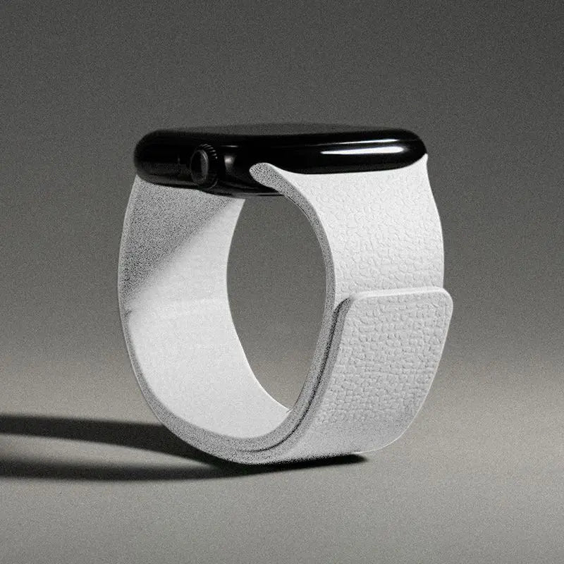 Bracelet Silicone Magnétique Apple Watch – Compatible Series 1–11 SE Ultra 1/2/3 – 38 40 41 42 44 45 46 49mm – CLEVI Paris