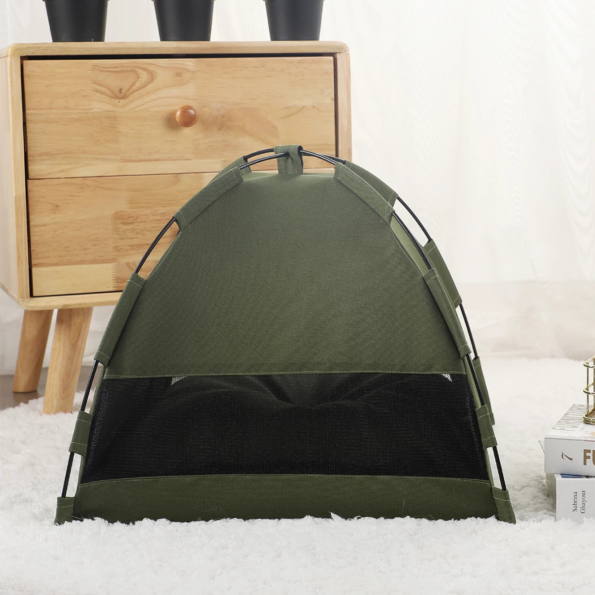 Tente douillette pour chat et chien – CLEVI Paris
