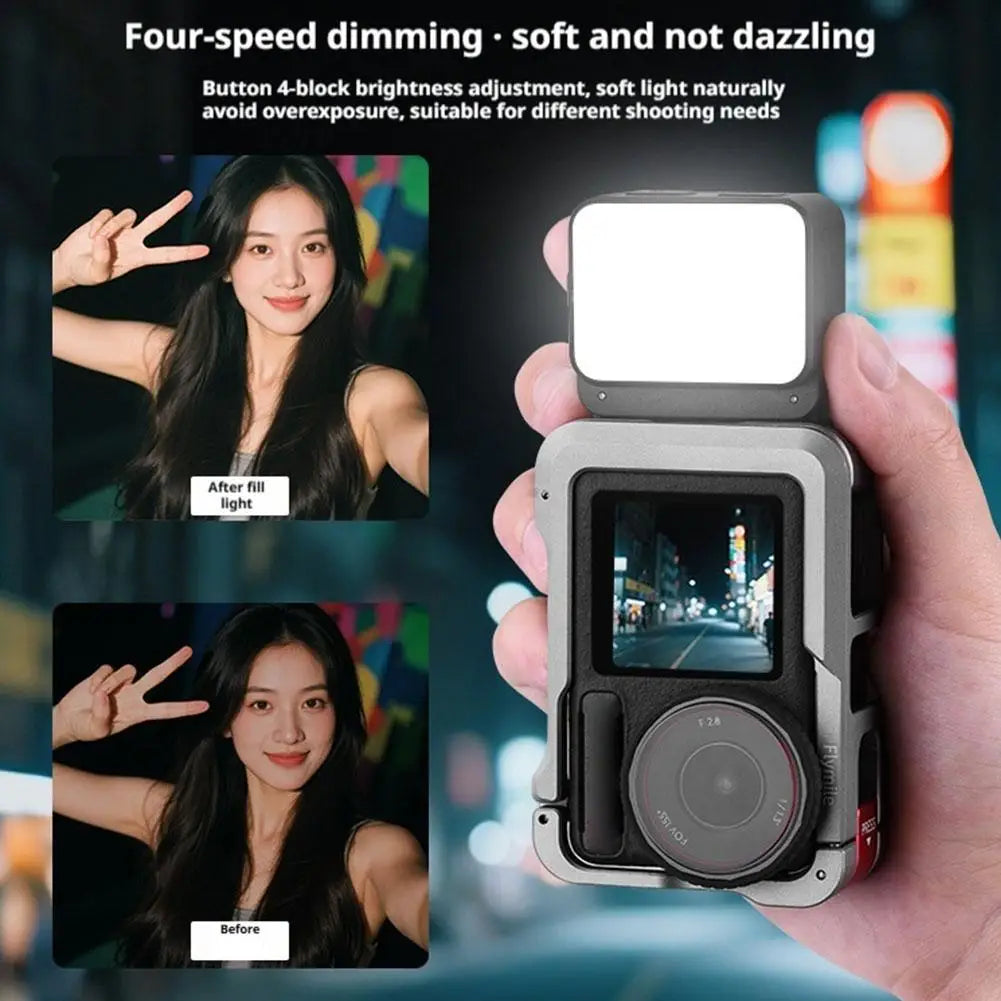 Mini lampe LED magnétique pour caméra – CLEVI Paris