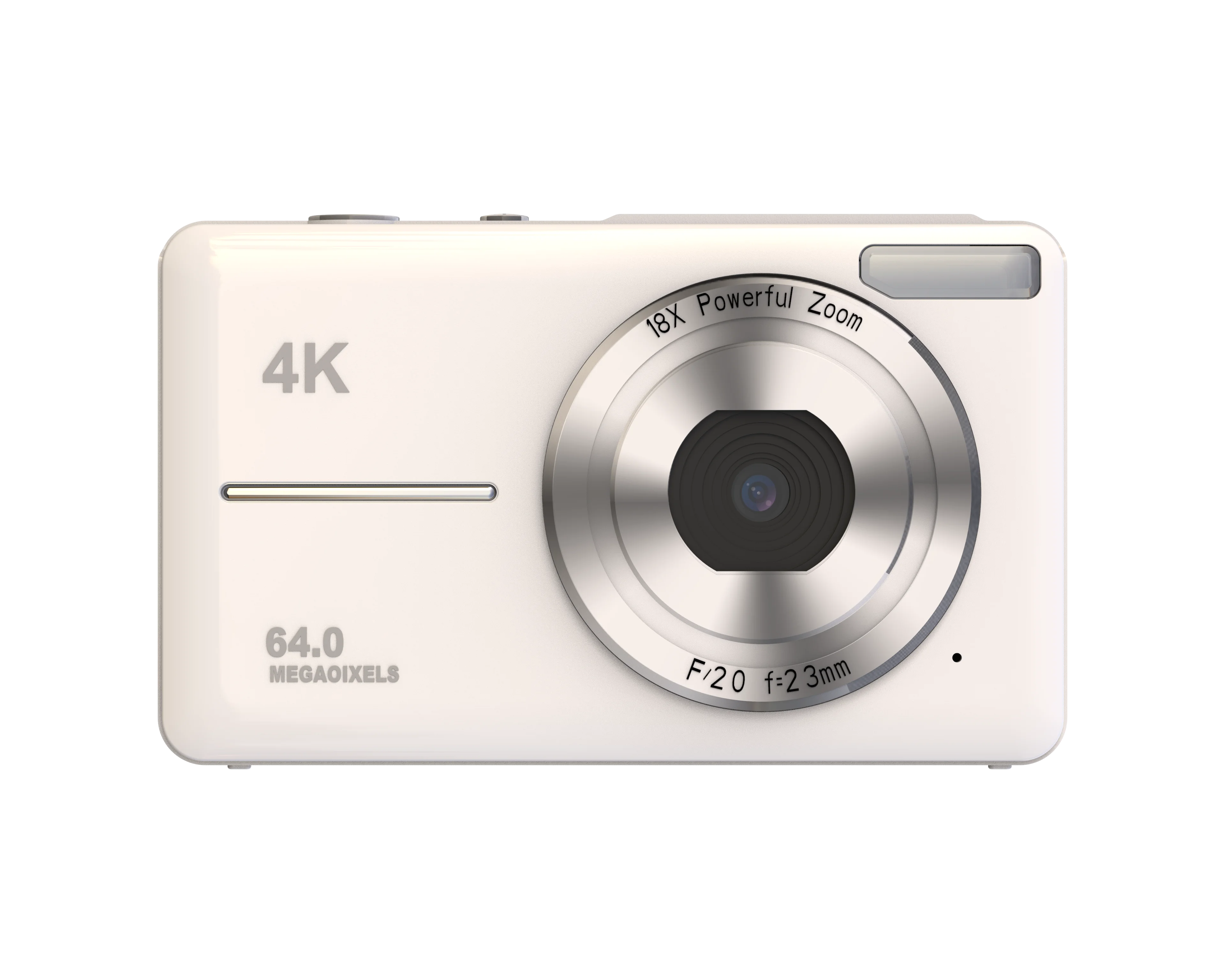 Appareil Photo Numérique 4K 64MP Autofocus – Zoom 18x, Écran 2,4", Anti-Secousses, Webcam, Vlog, 3 Coloris, SD en Option